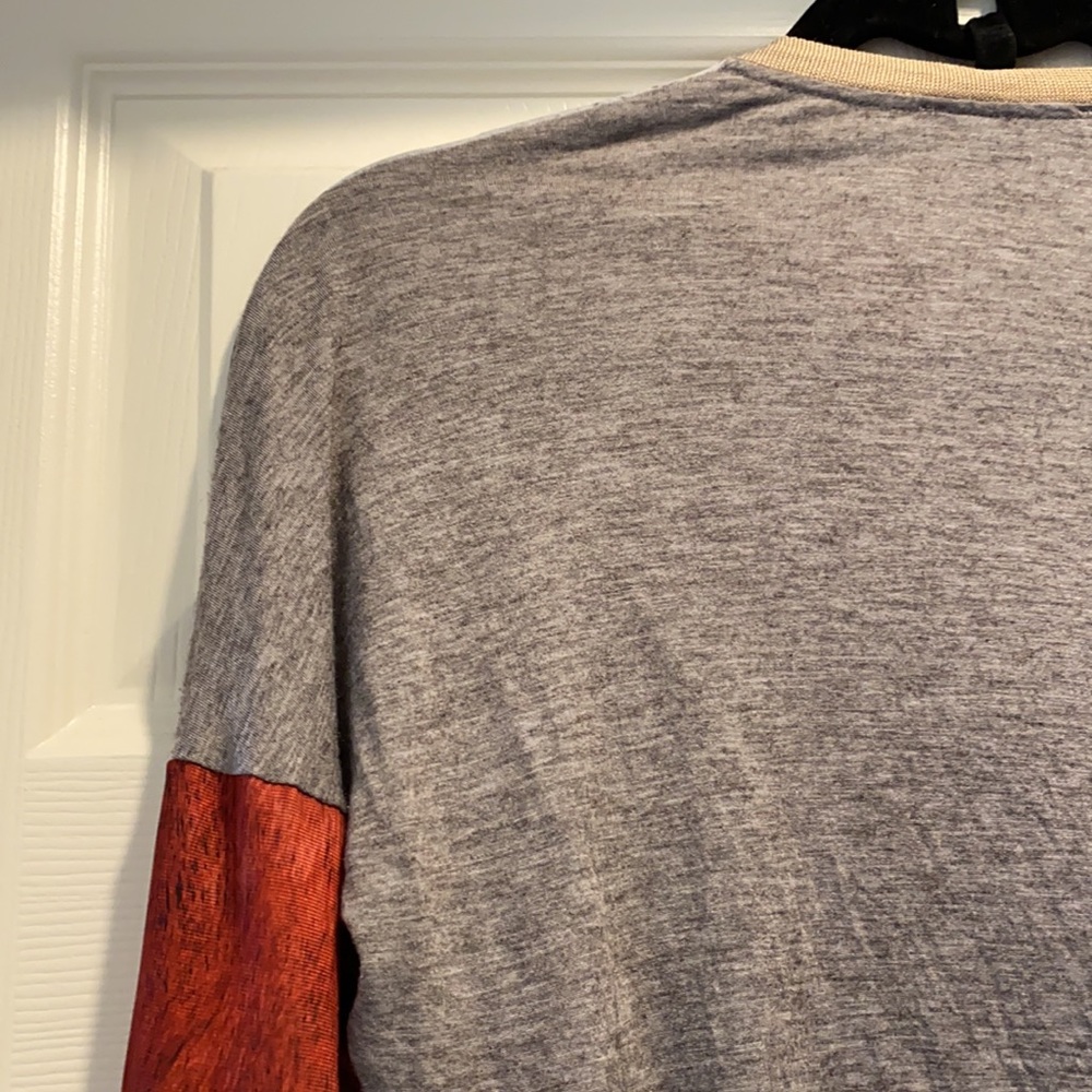 Zara Asymmetrical Color-Block Top - image 4